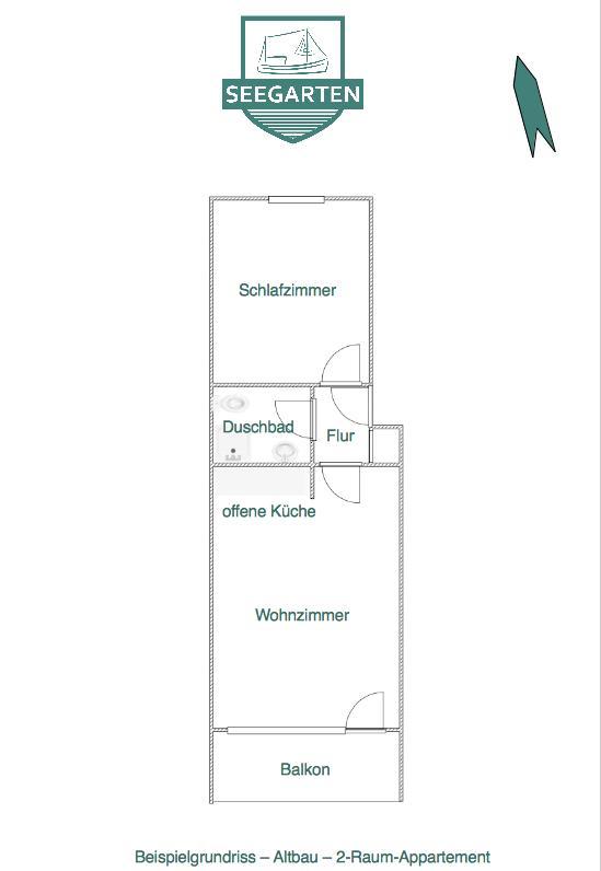 Seegarten Appartements Buesum Büsum Exterior foto